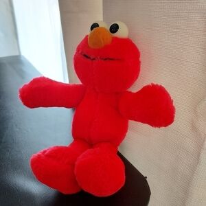 Tyco Red Elmo Sesame Street Plush Stuffed Animal 1995 9" 1995